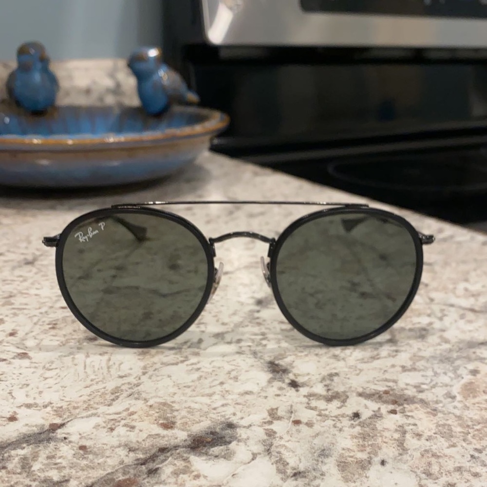 Round Double Bridge Ray Bans